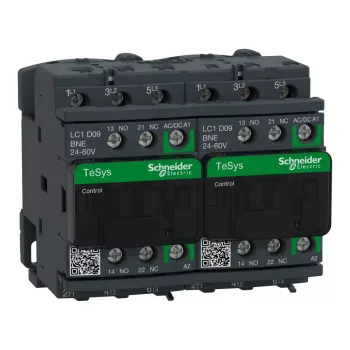   Schneider Electric LC2D09BNE TESYS D irányváltó kontaktor GREEN-3P 440V 9A 24VAC