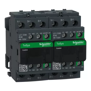   Schneider Electric LC2D38EHE TESYS D irányváltó kontaktor GREEN-3P 440V 38A 110VAC