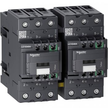   Schneider Electric LC2D40ABBE TESYS D irányváltó kontaktor GREEN-3P 440V 38A 24VDC
