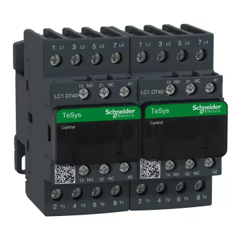   Schneider Electric LC2DT40G7 AC irányváltó, 40A (AC1), csavaros csatlakozású, 4Z pólus