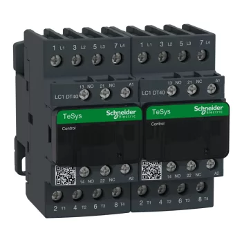   Schneider Electric LC2DT40P7 AC irányváltó, 40A (AC1), csavaros csatlakozású, 4Z pólus
