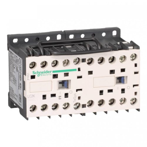 Schneider Electric LC2K0610E7 Irányváltó mágneskapcsoló 6A, 1 záró, AC, 50/60 Hz