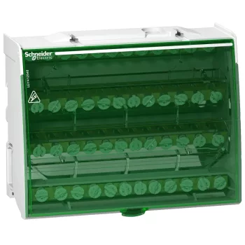   Schneider LGY412548 LINERGY DS csavaros elosztó blokk, 125A, 4P, 48 lyuk