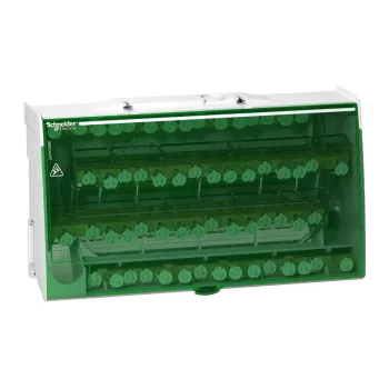   Schneider LGY412560 LINERGY DS csavaros elosztó blokk, 125A, 4P, 60 lyuk
