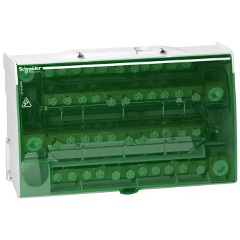   Schneider LGY416048 LINERGY DS csavaros elosztó blokk, 160A, 4P, 48 lyuk