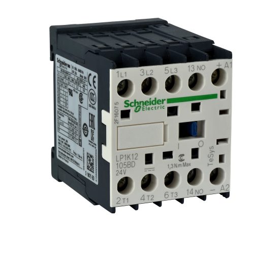 Schneider Electric LP1K06105BD Nyákba ültethető mágneskapcsoló 24V/DC