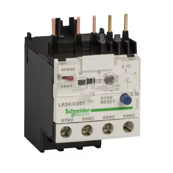   Schneider LR2K0305 hőkioldó relé 0,54..0,8 A, 10A osztály (TeSys LRK)