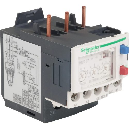 Schneider Electric LR97D07M7 Elektronikus relé D mágneskapcsoló, 1.2-6 A, 220VAC