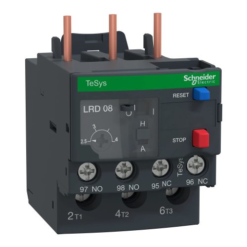 Schneider Electric LRD086 Hőkioldó 2,5-4A, sarus