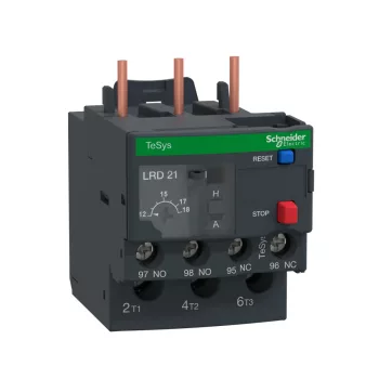   Schneider Electric LRD21L Cl20 BiMet OLR 600VAC 12 - 18 phase sen