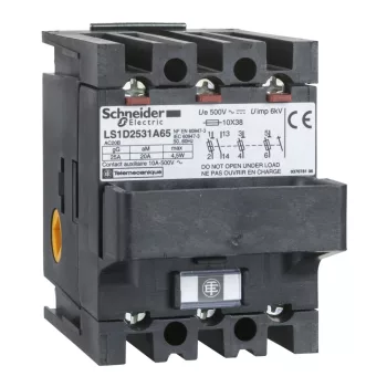   Schneider Electric LS1D2531A65 Üres blokk szakaszoló biztosítóhoz 25A