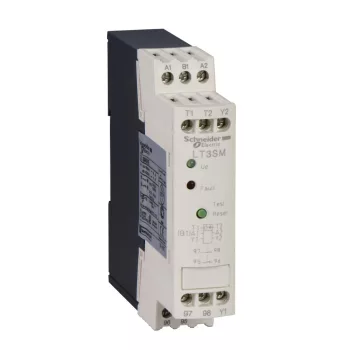   Schneider Electric LT3SM00MW Kézi reset, zárlatérzékelő, hibajelző LED, teszt+reset gomb, 24..230V AC/DC