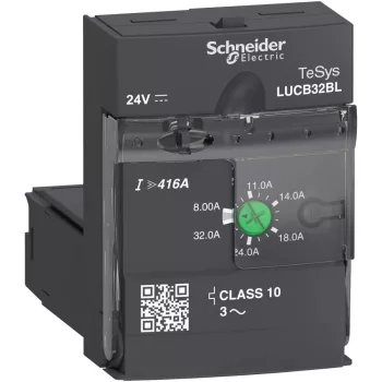   Schneider Electric LUCB32BL Vezérlőegység, 8-32A, 24VDC, 10-es osztályú, 3-fázisú