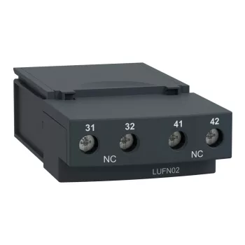   Schneider Electric LUFN02 Segédérintkező funkciómodul helyére, NC+NC