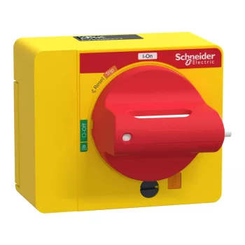 Schneider ComPacT NSXm Közvetlen forgó hajtás, vörös-sárga fogantyú – LV426931T
