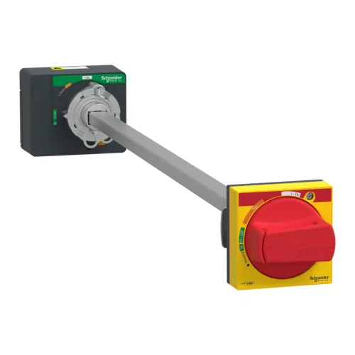 Schneider ComPacT NSXm Hosszabbított forgó hajtás, vörös-sárga fogantyú, IP65 – LV426934T