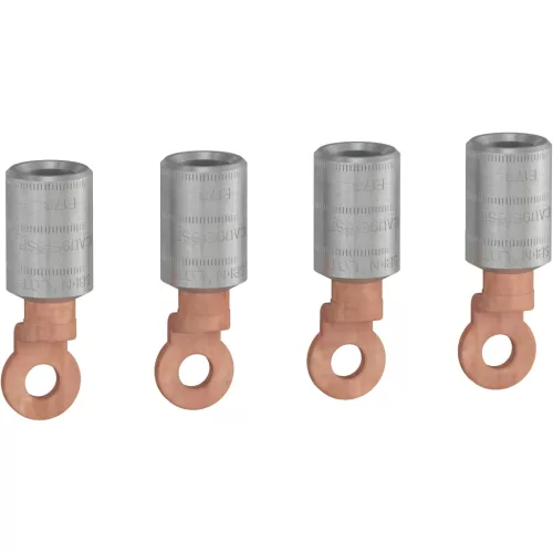 Schneider ComPacT NSXm Krimpelhető alumínium saru 95 mm², 4 darabos készlet – LV426985