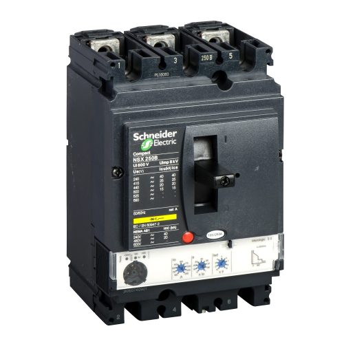 Schneider LV431140 3P3D Micrologic 2.2 250A NSX250B komplett megszakító