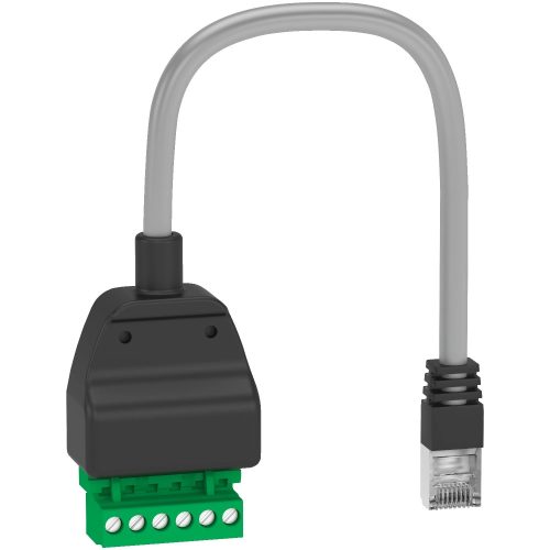 Schneider LV434211 RJ45 to open connector modbus adapter