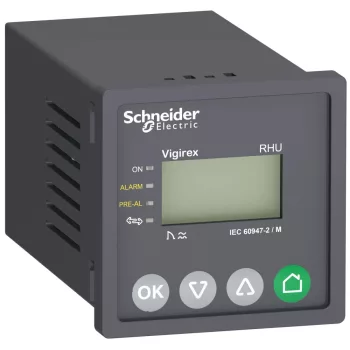   Schneider Electric LV481003 Vigirex szivárgóáram védelmi relé RHU - 0.03..30 A - 0..5 s - 240 V