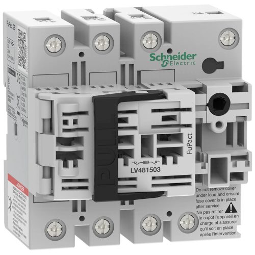 Schneider Electric LV481503 FuPact GS SDF 32A 3P NFC 10*38 mellső vagy oldalsó vezérelhetőség