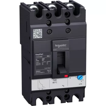   Schneider LV510938 EasyPact CVS100BS 3P 25kA komplett megszakító TM100D 3P3D kioldóval