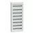 Schneider PrismaSeT S LVSST824 elosztószekrény, falon kívüli, 8x24 modul