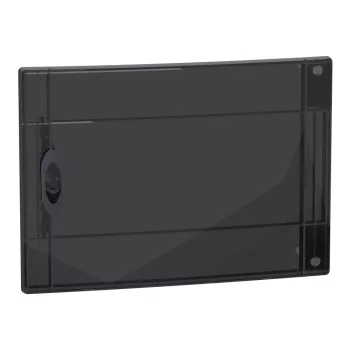 Schneider PrismaSeT XS LVSXDS118 pót ajtó, füstszínű átlátszó, 1x18 modul
