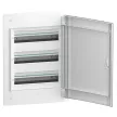 Schneider Electric PrismaSeT XS LVSXN318 süllyesztett elosztó  - 54 modul - 3 sor, teli ajtóval IP40, PE+N sínnel - Méretek : 660x486x129mm - max 125A
