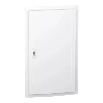   Schneider Electric PrismaSeT XS LVSXN418 süllyesztett elosztó  - 72 modul - 4 sor, teli ajtóval IP40, PE+N sínnel - Méretek : 810x486x129mm - max 125A