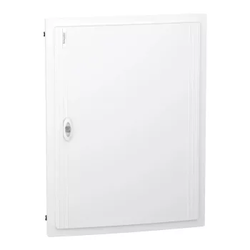   Schneider Electric PrismaSeT XS LVSXN424 süllyesztett elosztó  - 96 modul - 4 sor, teli ajtóval IP40, PE+N sínnel - Méretek : 810x648x129mm - max 125A