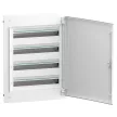 Schneider Electric PrismaSeT XS LVSXN424 süllyesztett elosztó  - 96 modul - 4 sor, teli ajtóval IP40, PE+N sínnel - Méretek : 810x648x129mm - max 125A