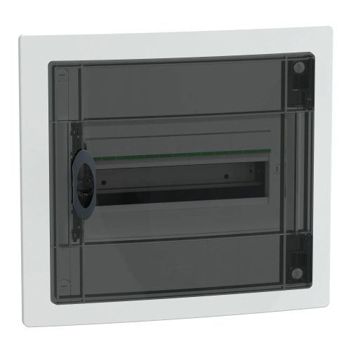 Schneider Electric PrismaSeT XS LVSXP113 süllyesztett elosztó  - 13 modul - 1 sor, füstszínű ajtóval IP40, PE+N sínnel - Méretek : 360x351x129mm - max 63A