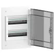 Schneider Electric PrismaSeT XS LVSXP213 süllyesztett elosztó  - 26 modul - 2 sor, füstszínű ajtóval IP40, PE+N sínnel - Méretek : 510x351x129mm - max 63A