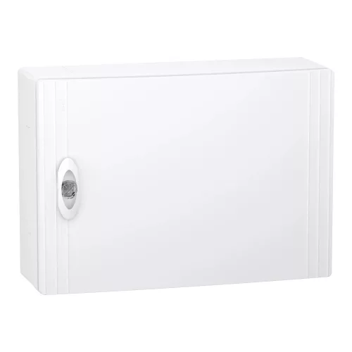 Schneider PrismaSeT XS LVSXQ118 elosztószekrény, teli ajtó, falon kívüli szerelés, 1x18 modul