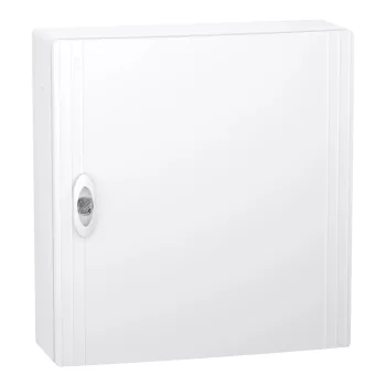 Schneider PrismaSeT XS LVSXQ218 elosztószekrény, teli ajtó, falon kívüli szerelés, 2x18 modul