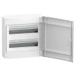 Schneider PrismaSeT XS LVSXQ218 elosztószekrény, teli ajtó, falon kívüli szerelés, 2x18 modul