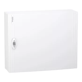 Schneider PrismaSeT XS LVSXQ224 elosztószekrény, teli ajtó, falon kívüli szerelés, 2x24 modul