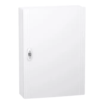 Schneider PrismaSeT XS LVSXQ318 elosztószekrény, teli ajtó, falon kívüli szerelés, 3x18 modul