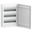 Schneider PrismaSeT XS LVSXQ318 elosztószekrény, teli ajtó, falon kívüli szerelés, 3x18 modul