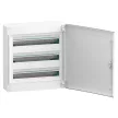 Schneider PrismaSeT XS LVSXQ324 elosztószekrény, teli ajtó, falon kívüli szerelés, 3x24 modul