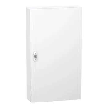 Schneider PrismaSeT XS LVSXQ418 elosztószekrény, teli ajtó, falon kívüli szerelés, 4x18 modul