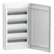 Schneider PrismaSeT XS LVSXQ418 elosztószekrény, teli ajtó, falon kívüli szerelés, 4x18 modul