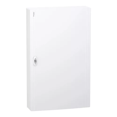 Schneider PrismaSeT XS LVSXQ524 elosztószekrény, teli ajtó, falon kívüli szerelés, 5x24 modul