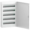Schneider PrismaSeT XS LVSXQ524 elosztószekrény, teli ajtó, falon kívüli szerelés, 5x24 modul