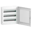 Schneider PrismaSeT XS LVSXR324 elosztószekrény, átlátszó ajtó, falon kívüli szerelés, 3x24 modul