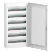 Schneider PrismaSeT XS LVSXR624 elosztószekrény, átlátszó ajtó, falon kívüli szerelés, 6x24 modul