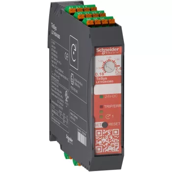   Schneider Electric LZ7H2X43BD TeSys H Safety STO kompakt motorvezérlő 0,75kW 24VDC, rugós