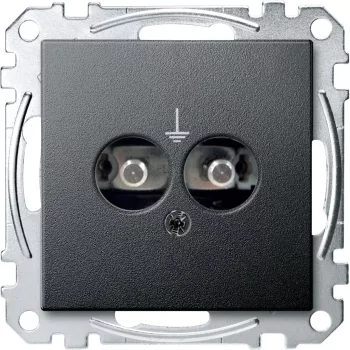   Schneider Electric Merten MEG2100-0414 EPH aljzat antracit, keret nélkül - System-M (M-Plan / M-Pure / M-Smart)