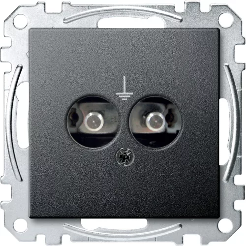 Schneider Electric Merten MEG2100-0414 EPH aljzat antracit, keret nélkül - System-M (M-Plan / M-Pure / M-Smart)